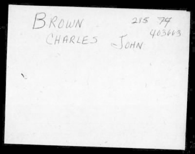 Thumbnail for Charles John > Brown, Charles John (36)