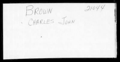 Thumbnail for Charles John > Brown, Charles John (34)