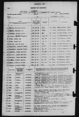 Thumbnail for Report of Changes > 3-Nov-1942