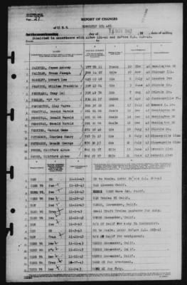 Thumbnail for Report of Changes > 16-Nov-1943