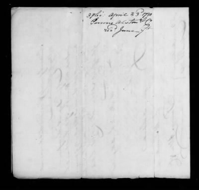 Thumbnail for Diplomatic despatches and letters received from Samuel Parsons, 1780-81.