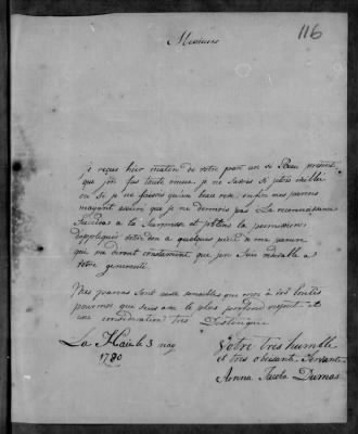 Thumbnail for Letters from William Lee to John de Neufville and Son, 1779-85.