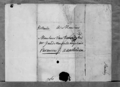 Thumbnail for Letters from William Lee to John de Neufville and Son, 1779-85.