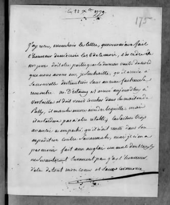 Letters from William Lee to John de Neufville and Son, 1779-85.