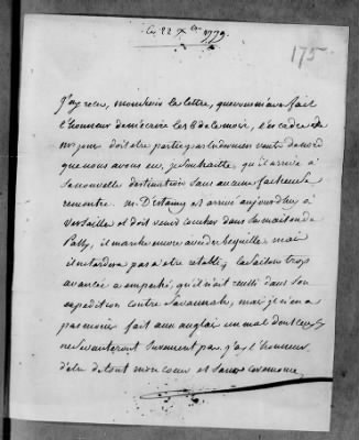 Letters from William Lee to John de Neufville and Son, 1779-85.