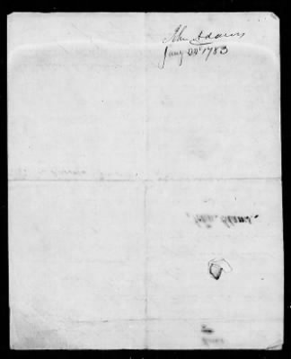 Thumbnail for Diplomatic despatches received from John Adams, 1779-83 and 1785.