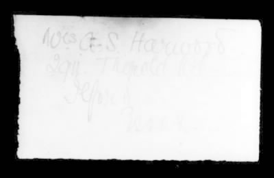 Thumbnail for Joseph William > Harwood, Joseph William (23)