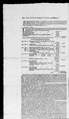 Thumbnail for Broadsides of the Continental Congress, 1775-88 (incomplete).