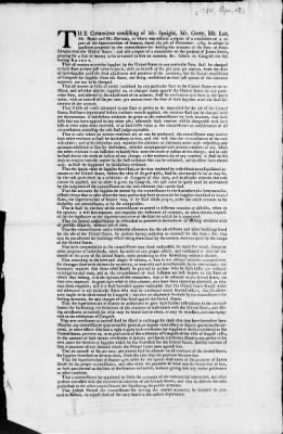 Thumbnail for Broadsides of the Continental Congress, 1775-88 (incomplete).