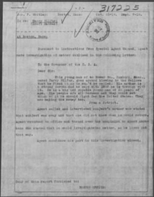 Old German Files, 1909-21 > Harry Wilfor (#317225)