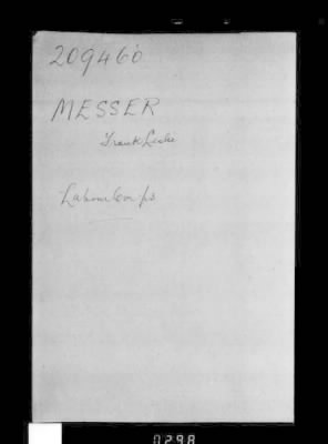 Thumbnail for Ernest Charles > Messer, Ernest Charles