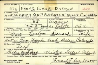 Thumbnail for Frank Elmer > Darrow, Frank Elmer