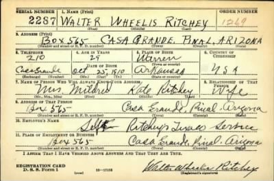 Thumbnail for Walter Wheelis > Ritchey, Walter Wheelis