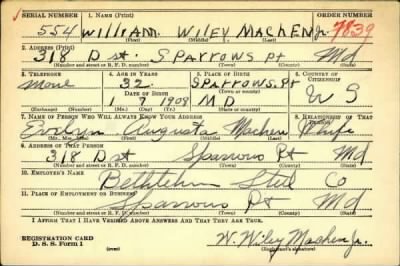 Thumbnail for William Wiley > Machen, William Wiley