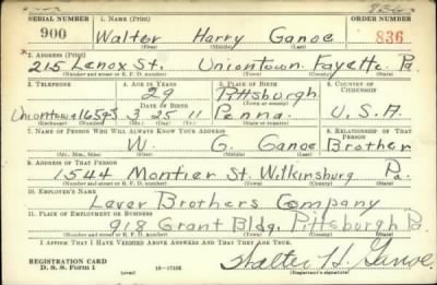 Thumbnail for Walter Harry > Ganoe, Walter Harry