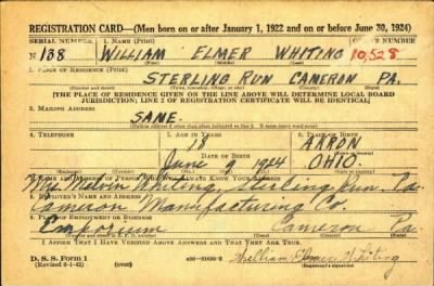 Thumbnail for William Elmer > Whiting, William Elmer