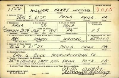 Thumbnail for William Henry > Whiting, William Henry