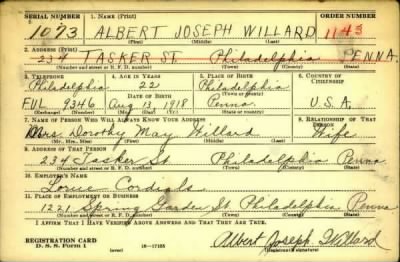 Thumbnail for Albert Joseph > Willard, Albert Joseph