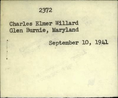 Thumbnail for Charles Elmer > Willard, Charles Elmer