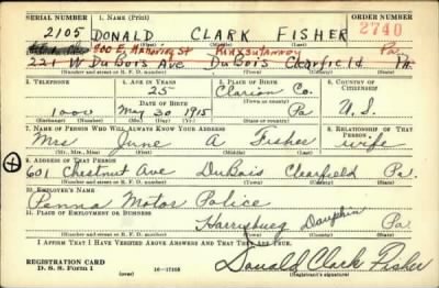 Thumbnail for Donald Clark > Fisher, Donald Clark