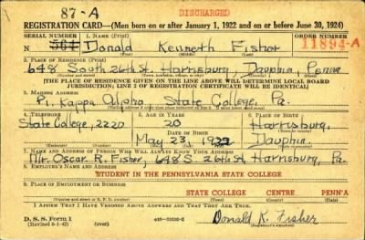 Thumbnail for Donald Kenneth > Fisher, Donald Kenneth