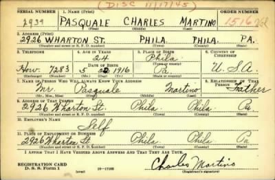 Thumbnail for Pasquale Charles > Martino, Pasquale Charles