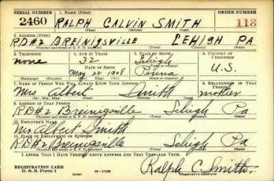 Thumbnail for Ralph Calvin > Smith, Ralph Calvin