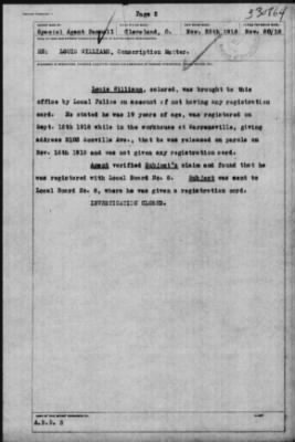 Old German Files, 1909-21 > Louis Williams (#330864)