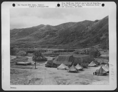 Thumbnail for Consolidated > General View Of Camp Area At Mokuleia Airfield, Oahu, Hawaii.