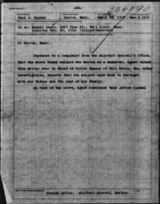 Old German Files, 1909-21 > Manuel Parao (#356090)