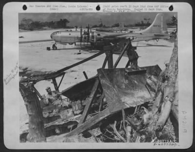 Thumbnail for Boeing > The Greatest American Power Dream Come True As Boeing B-29 "Superforts"Move Toward Japan.  Only A Fact To Us - - But A Nightmare To The Japs.  Iwo Jima, Bonin Islands.