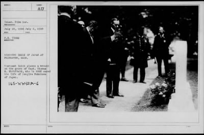 Thumbnail for 1918 > Viscount Ishii of Japan at Fairhaven, Mass.