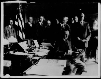 Thumbnail for 1924 > President Coolidge issues first post-election statement