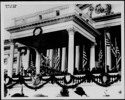 1925 > President Coolidge being sworn in