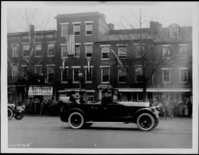 1925 > President and Mrs. Coolidge with William Howard Taft on Pennsylvania Ave. following Inaugural Ceremony