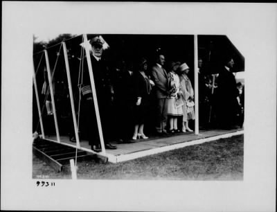 1927 > Pres. and Mrs. Coolidge at Army Relief Carnival