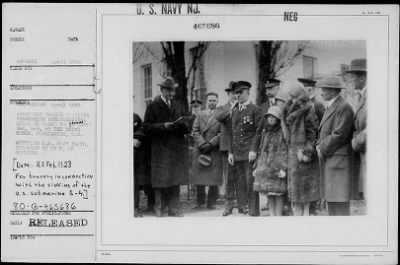 Thumbnail for 1928 > Pres. Coolidge presents Congressional Medal of Honor to Thomas Eadie, USN