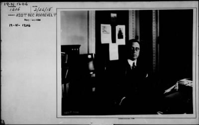 Thumbnail for 1918 > Assistant Secretary Roosevelt