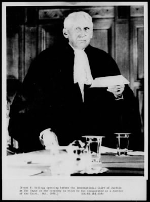 Thumbnail for 1930 > Frank B. Kellogg before the International Court of Justice