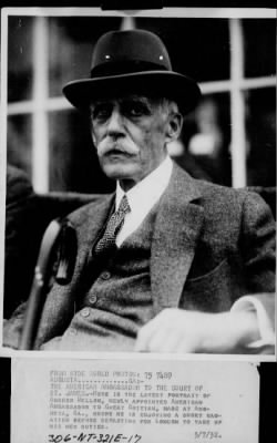 Thumbnail for 1931 > Andrew W. Mellon, newly appointed Ambassador to Great Britain