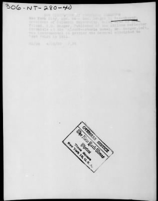 Thumbnail for 1950 > C. M. Harger, publisher of Abilene Reflector