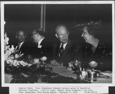 Thumbnail for 1955 > Luncheon given by Republican National Committee