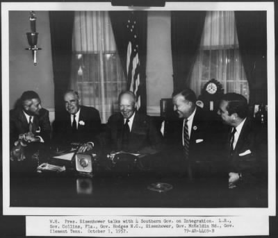 Thumbnail for 1957 > Talks with Four Southern Governors on integration