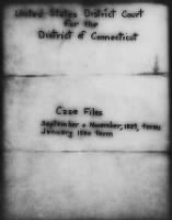 US, Amistad - Supreme Court records, 1839 record example