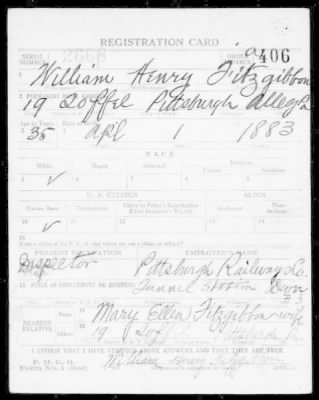 Thumbnail for Allegheny > Fitzgibbon, William Henry