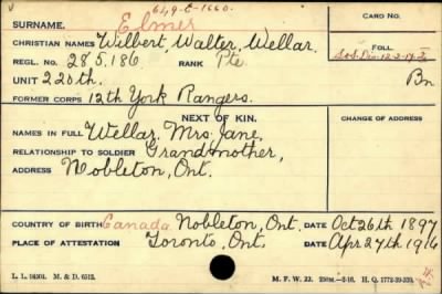 Thumbnail for Wilbert Walter Wellar > Elmer, Wilbert Walter Wellar