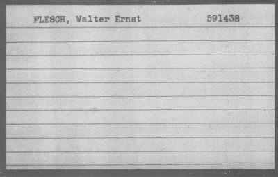 Thumbnail for FLESCH > FLESCH, Walter Ernst