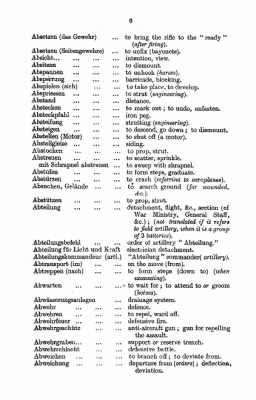 Thumbnail for Germany > Vocabulary of German Military Terms and Abbreviations