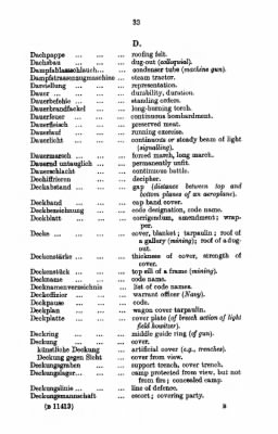 Thumbnail for Germany > Vocabulary of German Military Terms and Abbreviations