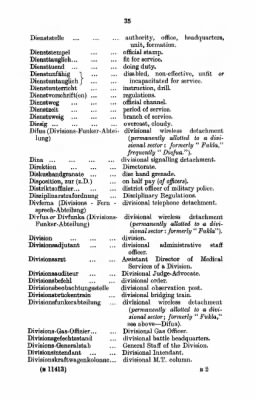 Thumbnail for Germany > Vocabulary of German Military Terms and Abbreviations